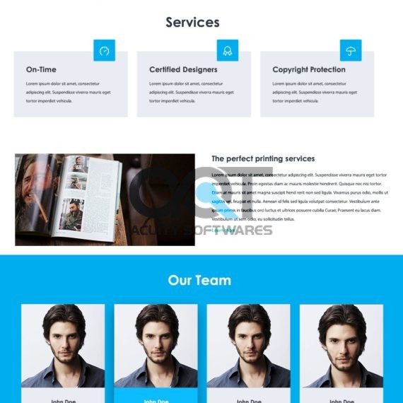 Maxx Printing Website Design
